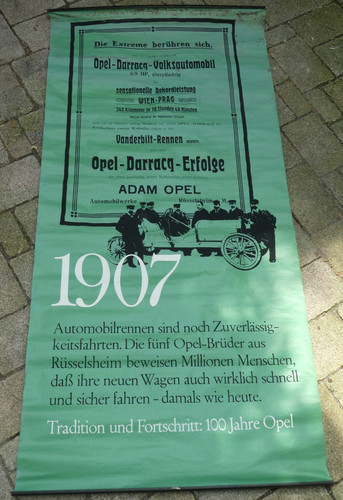 Original banner rolle 1962 - banner,