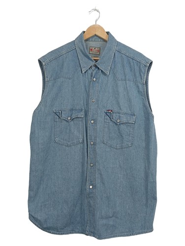 Mustang herren jeans weste - jeans,