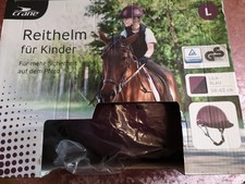 Reithelm, Lila, Gr. L/58-62 verstellbar, nicht getragen