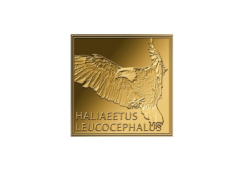 Goldmünze mit motiv 999 1000 - goldmünze,
