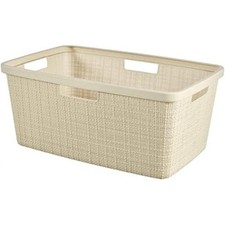 Curver wäschekorb beige - wäschekorb,