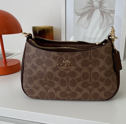 Coach schultertasche braun - schultertasche,