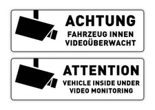 4x KAMERAÜBERWACHUNG AUTO