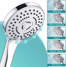 Duschkopf-Handbrause-mit-Strahlfunktionen-und-Massagefunktion-mit-1.5m-Schlauch