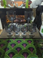 Ikea dunkelgraue Gläser x 6 -