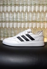 Adidas Courtblock / Retro Sneaker Low / Weiß / Größe 46 2/3