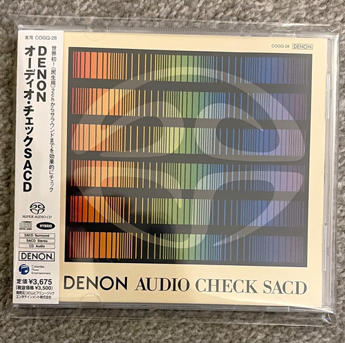 Denon audio check sacd hybrid - check,