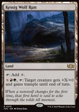 Magic mtg kessig wolf run - kessig,