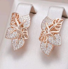 Luxus Ohrringe Huggie 585er