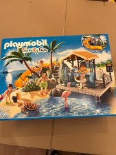 Playmobil 6979 Karibikinsel mit Strandbar Und Extra Zubehör In OVP