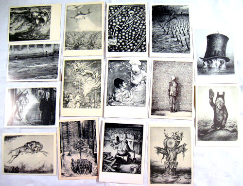 Paul weber postkarte - weber,