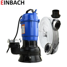 Hochwasserpumpe Fäkalienpumpe Tauchpumpe Schmutzwasserpumpe 0,55kW - 300L/min