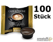 Caffè Borbone ORO 100 Kapseln - DonCarlo - kompatibel mit A Modo Mio - Gold