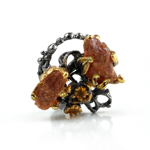 Ring 925 silber edelsteine - ring,