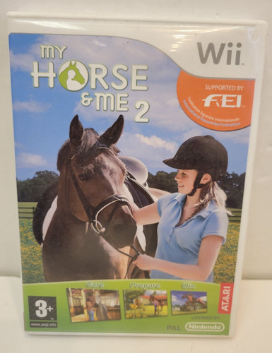 Horse and nintendo wii - my, me