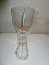 1,5L alter Bierstiefel Brauereistiefel Dortmund Union Bier Brauerei Bierglas alt