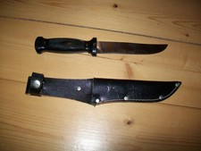 FES Fahrtenmesser ca. 25 cm lang mit schwarzem Kunststoffgriff