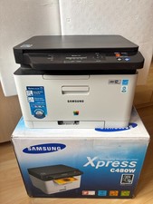 Samsung Xpress C480W Multifunktions-Laserdrucker - Grau,  Voll Funktionstüchtig