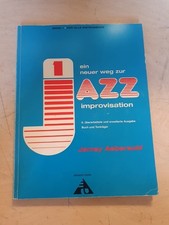 A NEW approach to Jazz improvisation Vol. 1 Aebersold for all instruments NOTEN