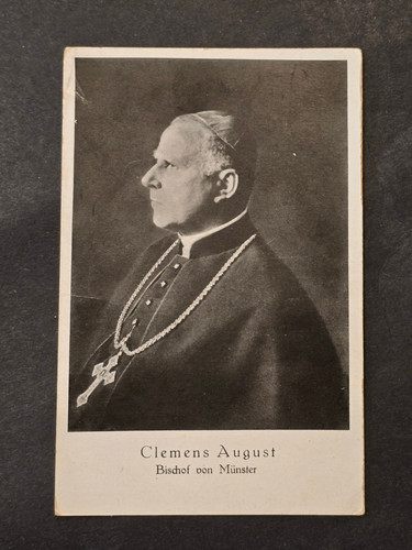German postcard clemens - postcard,
