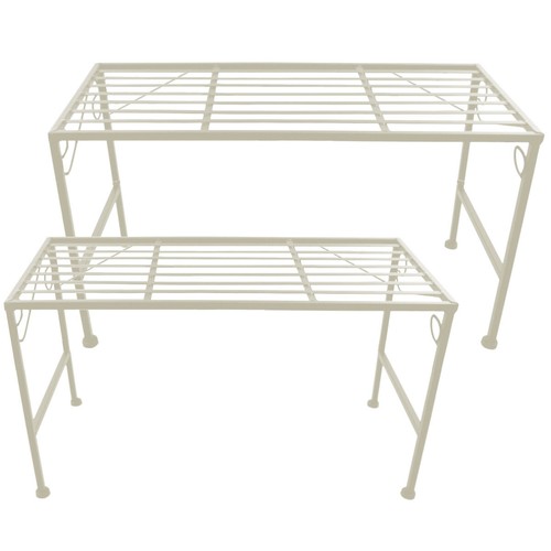 Metall blumentreppe blumenbank - metall,