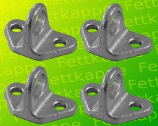 4x Trennwandhalter 1Loch
