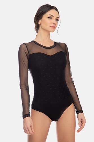 Evoni damen body langarmbody - damen,