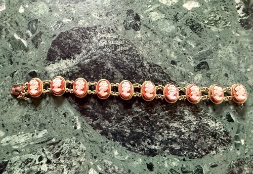 Gemme kamee armband - gemme, 750er