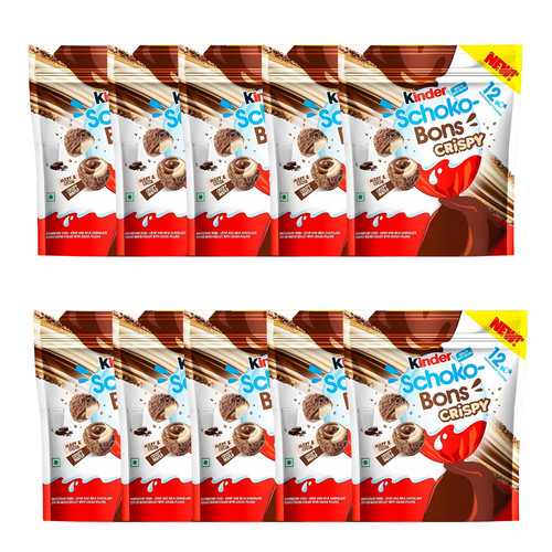 10xkinder crispy schokobons - 10xkinder,