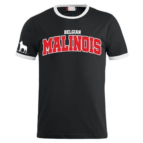 Shirt belgian malinois logo - t-shirt,