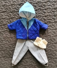 vintage  Anorak mit Steghose u. Socken  für Käthe Kruse Puppe Friedebald o.a.