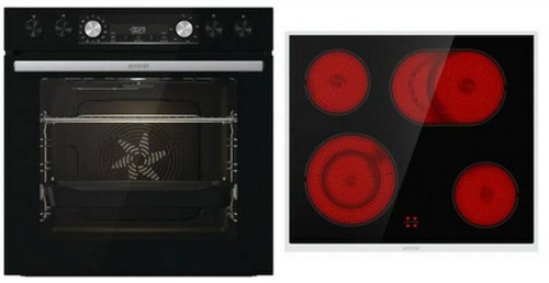 Gorenje black set heissluft - black,