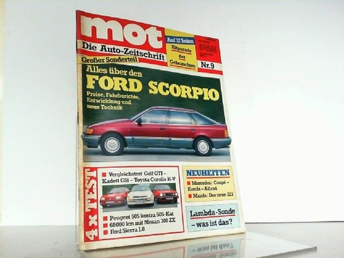 Mot auto journal heft - heft, /