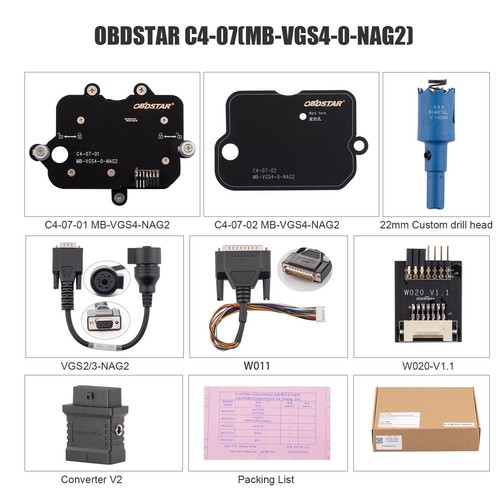 Obdstar 07 - obdstar, c4-07(mb-vgs4-0-nag2)