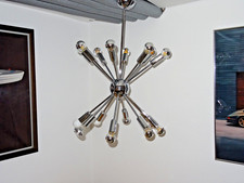 Sputnik Lampe Deckenlampe Chrom