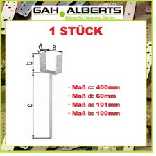 GAH Stahl Betonanker verzinkt