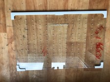 Glasplatte,Einlegeboden,Glasboden.46x30 cm. für diverse Exquisit  Kühlschranke.