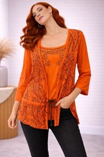 Tunika 48 50 orange - tunika, 48/50