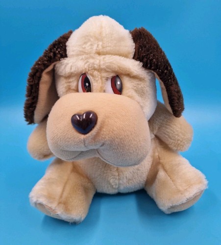 Vintage hund herz nase - hund, braun