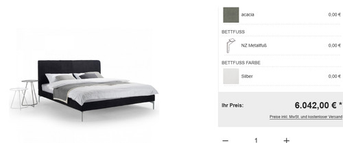 Schönes designer bett leder - designer,