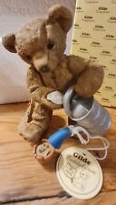 GILDE Teddy-Bär "Peter der Gärtner" Garten Hand-Arbeit mit Etikett Sammler