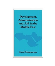 Development, Administration and Aid in the Middle East, Gerd Nonneman