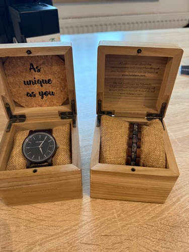 Holzkern set herrenuhr - holzkern,