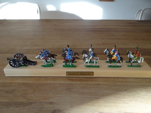 Zinnfiguren bemalt diorama - bemalt,