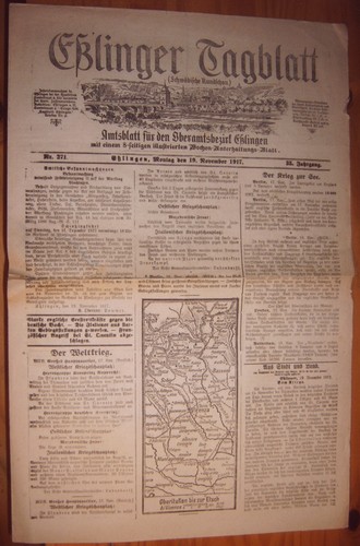 Esslingen 1917 zeitung - 19.11.1917,