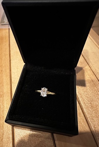 Verlobungsring gold 750 mit