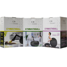 CureBobby Gymnastikball 55-75cm Sitzball Fitness Yoga Pilates mit Pumpe