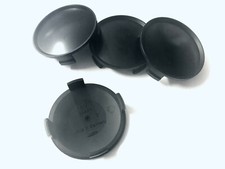 4 Stück Nabenkappen Felgen Deckel Schwarz Ø 74,0 mm / 71,0 mm RIAL N12 NEU #158