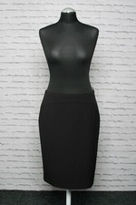 180R1A BETTY BARCLAY Damen Rock Gr. 38 schwarz uni Damenrock knielang eng