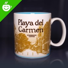 » STARBUCKS City Mug » PLAYA DEL CARMEN « NEU » Kaffee Tasse Mexico Mexiko